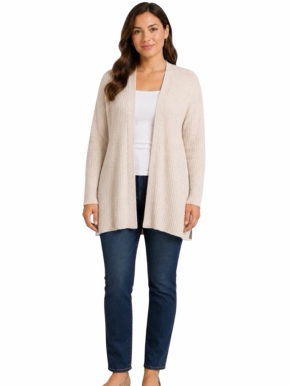 Verve Ami‎ Ribbed Cardigan Sweater